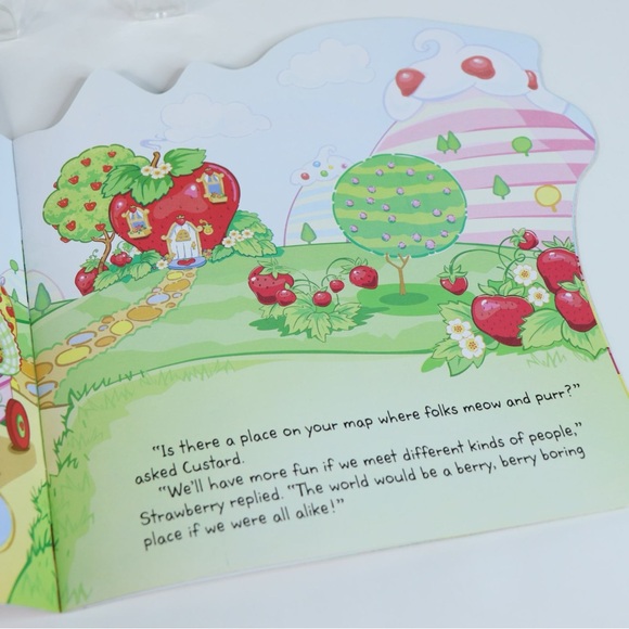 2003 Strawberry Shortcake The Berrylicious Bake-off Book Scratch and Sniff - Picture 12 of 12